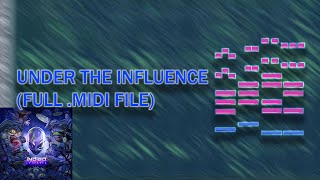 Chris Brown - Under The Influence (FULL MIDI FILE) screenshot 3