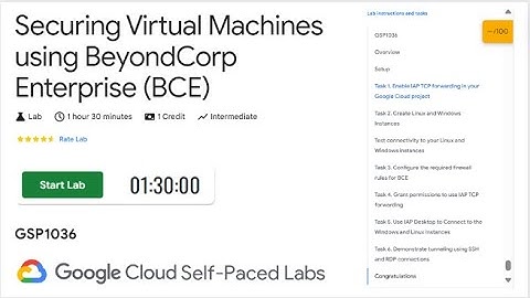 Securing Virtual Machines using BeyondCorp Enterprise (BCE) | GSP1036 | Google Cloud| 2024 #qwiklabs