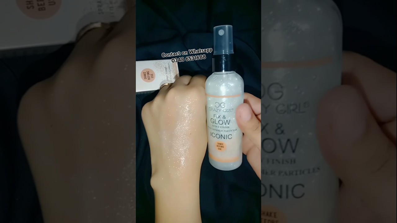 crazy girl iconic highlighter spray ❤️😍 