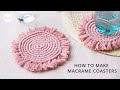 How To Make Macrame Coasters
