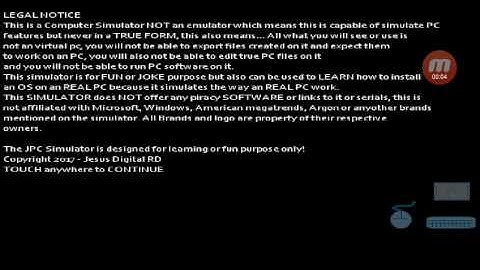 Windows 7 на эмуляторе JPCSIM