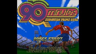 【ゲーム紹介】SFCスポーツゲーム『90 Minutes European Prime Goal』～Retro Game Fun～