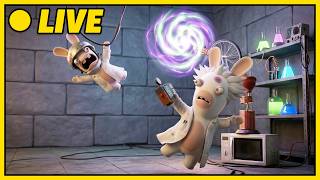 LIVE 🔴 Mad Rabbid Science Marathon 🧪 🤣 Rabbids Invasion 🐰 Full Episodes | Cartoons for Kids (TV)