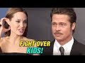Angelina Jolie UPSET, Brad Pitt NERVOUS As Custody For Kids Start