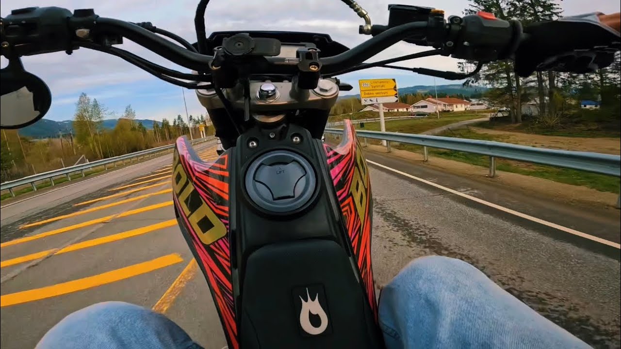 Ride to school | Yamaha Wr125x | Street Thunder Exhaust