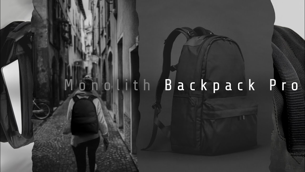 MONOLITH BACKPACK PRO / Multifunctional Classic Backpack -  Backpacking:vol.138