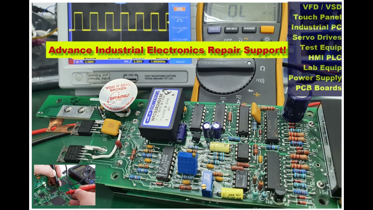 Marine Electronics Repair & Calibration Services Dynamics Circuit (S