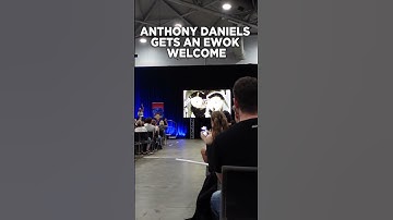 Anthony Daniel (C3PO) Gets An Ewok Welcome at Supanova Brisbane #starwars