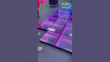 Fast and glowing! Set up your LED dance floor in a snap! ✨ #LEDDanceFloor #Shorts #usa