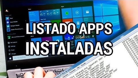 Cómo obtener un listado de las aplicaciones instaladas en el PC www.informaticovitoria.com