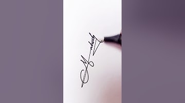 ✔️ How To Create A Signature !! Best Signature name on Mahesh style name #Signature #viral #mahesh