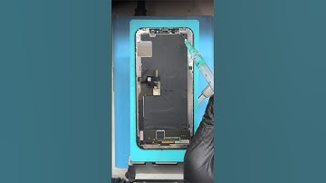 iPhone X display frame remove safe and easy way