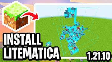 How To Download And Install Litematica 1.21.10 - Schematica Mod For Minecraft