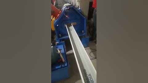 door frame roll forming machine video