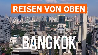 Bangkok von der Drohne aus | 4k-Video | Thailand, Bangkok von oben