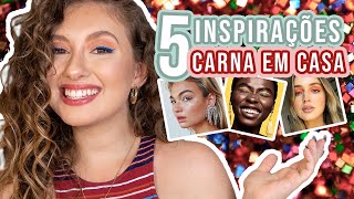 Make de CARNAVAL para o Dia-a-dia | Inspirações Bellinha Oliver