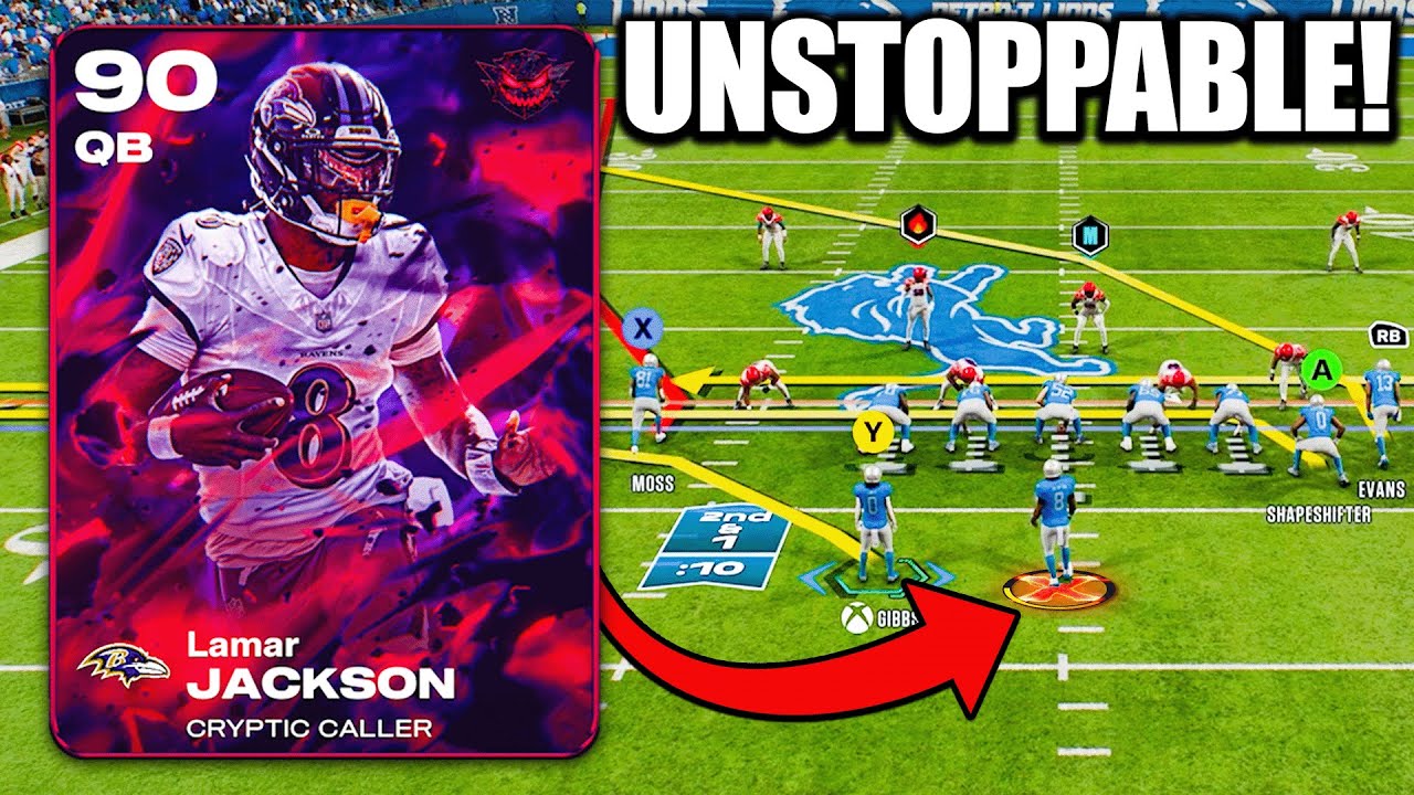 Ламар Джексон — НОВЫЙ ЛУЧШИЙ квотербек в MUT!