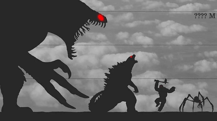 Monsterverse Titans | Size Comparison (from GODZILLA)
