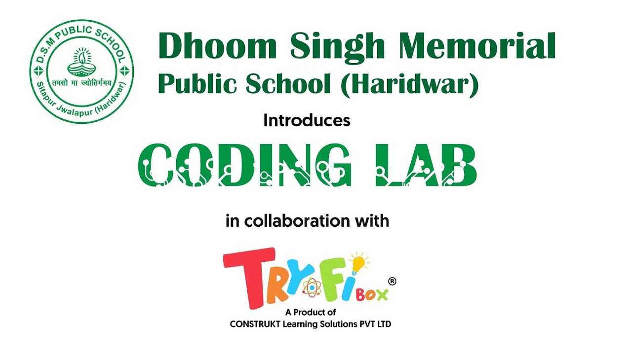 tryfibox-coding-lab-dhoom-singh-memorial-public-school-haridwar-youtube