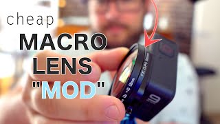 I bought this Macro Lens for the GoPro hero 9 ✔