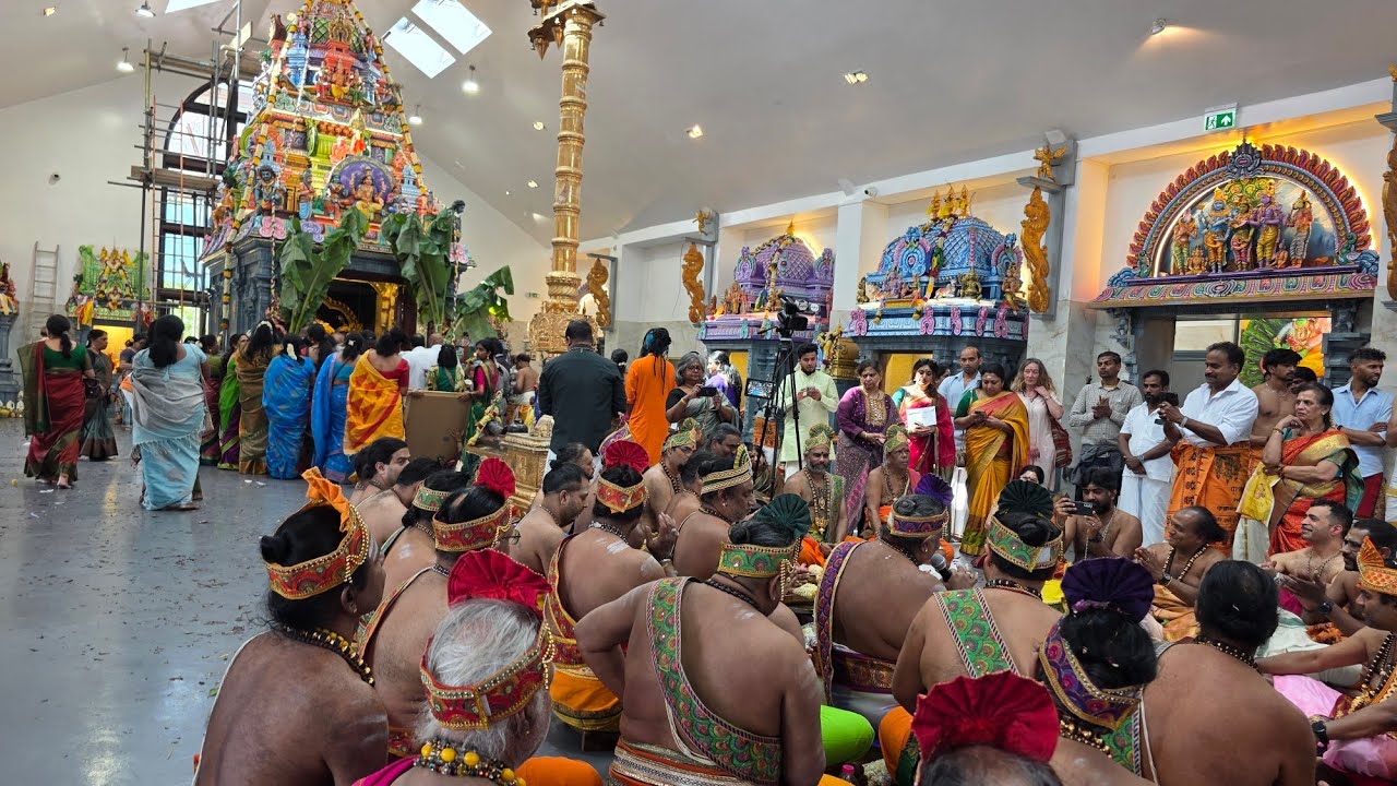 லண்டன் உயர்வாசற்குன்று முருகன் MAHA KUMBABHISHEGAM 2025 LONDON HIGHGATE HILL MURUGAN TEMPLE