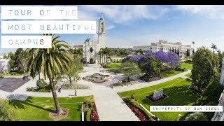 University of San Diego Campus Tour (MOST BEAUTIFUL CAMPUS)