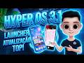NOVA HYPEROS 3.1 LAUNCHER! 🔥 Fluidez Absurda e Recentes Estilo iOS no seu Xiaomi!