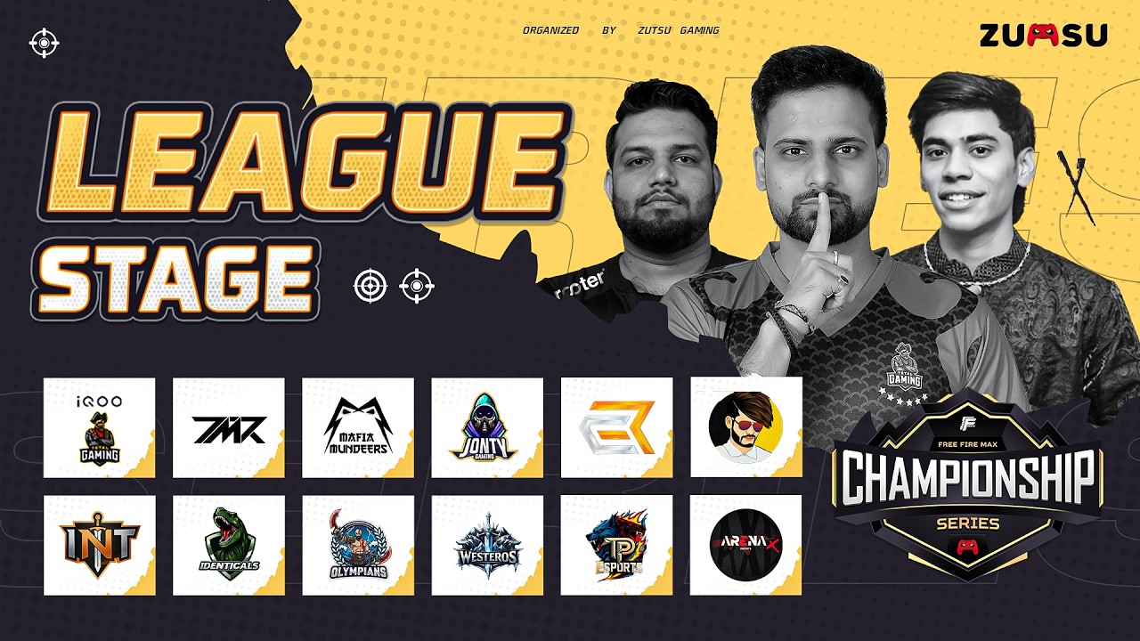 League Stage D1: Championship Series | Zutsu Esports Ft. tg, jg, racks, and more
