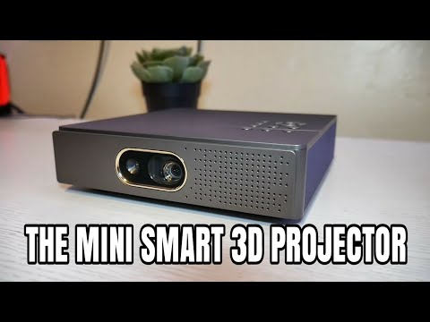 Hands on Toumei K9 3D Smart Mini Projector - YouTube