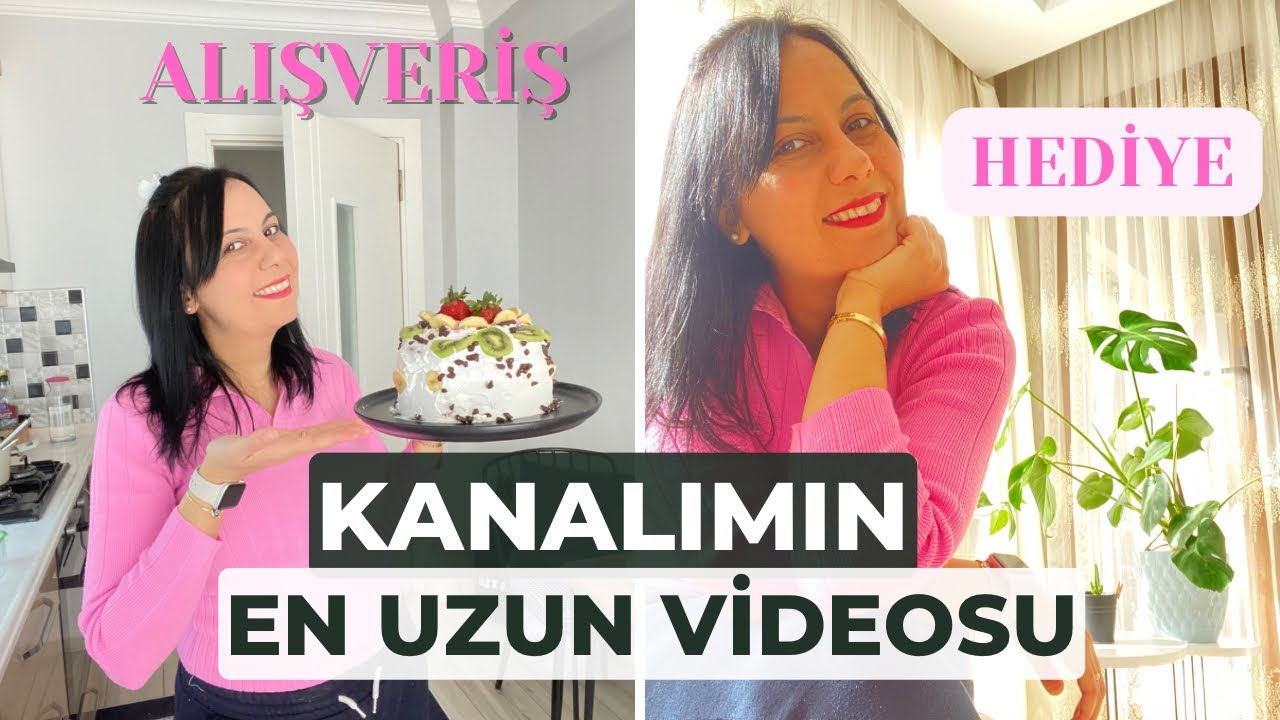 4500₺ ALIŞVERİŞ🌸ÇOK GÜZEL ŞEYLER ALDIM/KAYINVALİDEME SÜRPRİZ PASTA YAPTIM🎂 SÜRPRİZ HEDİYEM🎁