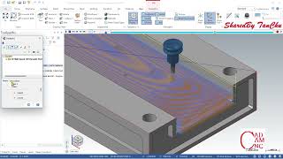 Celebrity Mastercam Tutorial 2D High Speed Peel Mill operation and compare the part is turned out w 3D model Wealth