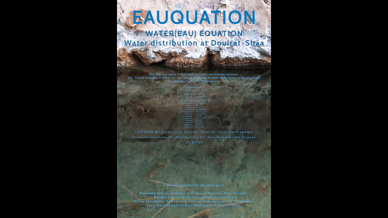 EAUQUATION Full Documentary - The water distribution at Douiret-Sbâa