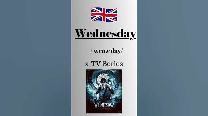 How to Pronounce Wednesday (Correctly)- British Accent  #englishpodcast #learnenglish
