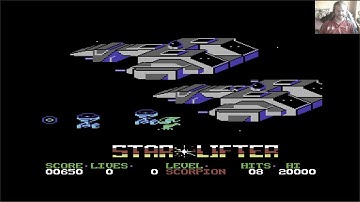 Lukozer Retro Game Review 396 - Star Lifter - Commodore 64