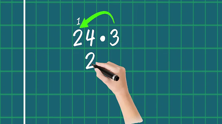 Multiplikasjon 5: Føring av multiplikasjon av tosifret med ensifret tall