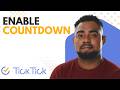 How to Enable Countdown in TickTick (2026) | Step by Step for Beginners