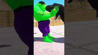 Hulk Goro vs Black T-rex #hulk #gorilla #trex #dinosaur #shorts #arbs