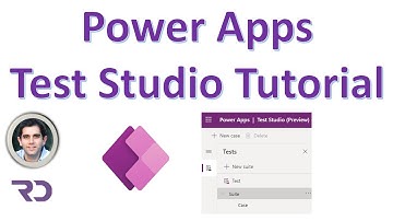 Power Apps test framework / test studio tutorial