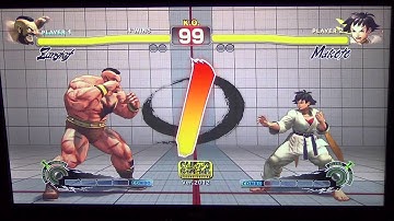 WNF Super Street Fighter 4 AE Snake Eyez (Zangief) vs ETR (Makoto)