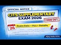 CITS Supplementary Exam 2026 | Official Notice | Exam Date, Fee, Hall Ticket, Schedule