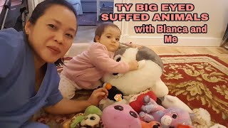 TY BIG EYED SUFFED ANIMALS with Cucuching and Me