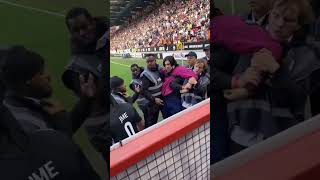 Jme Takes A Pitch Invader Phone Off Him At The Sidemans Charity Football Match   Saviours