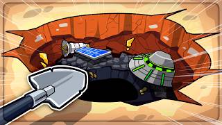 I had to dig a hole on an alien planet
