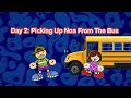 Day 2: Picking Up Noa From The Bus