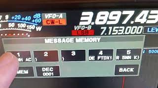 Adjusting the Hidden TX Delay Time & Other Settings - Yaesu FTDX10