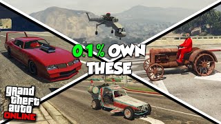 Rare Vehicles In Gta Online & How To Get Them Secret Car Guide