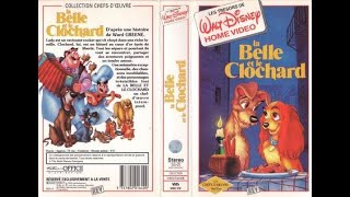 Walt Disney La Belle Et Le Clochard 1955Bande Annonce Pub Vhs 1990