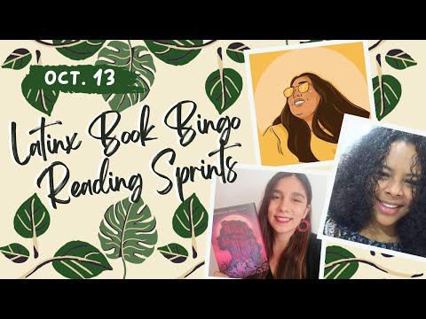 The last reading sprint! || Latinx Book Bingo 2023