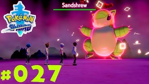 Pokemon Sword Shiny Dynamax Sandshrew Raid & Catch