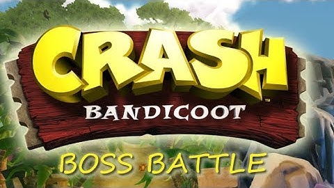 Crash Bandicoot 1 Final Boss Battle Dr. Neo Cortex, The Great Hall & The End (PS4)